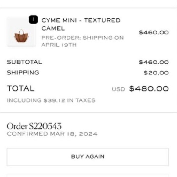 Polene Tan Leather Shoulder Bag - Picture 9 of 9